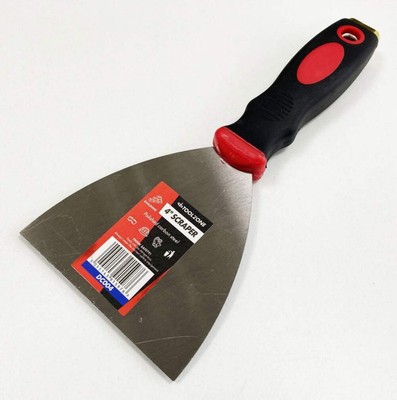 SCRAPER 4'' SOFT GRIP HANDLE - TOOLZONE KDPDC004