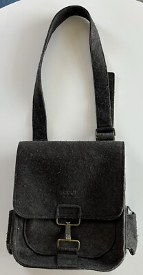 Petunia Pickle Bottom- Scout PPB Rucksack Daddy Diaper Bag- Dark Gray Felt