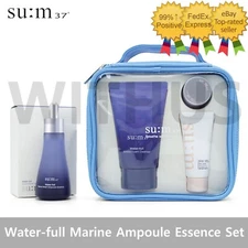 SU:M37 Water-full Marine Relief Ampoule Essence 50ml Set 4 Items sum37 K-Beauty