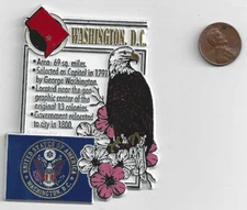 WASHINGTON D. C.   STATE MONTAGE FACTS MAGNET