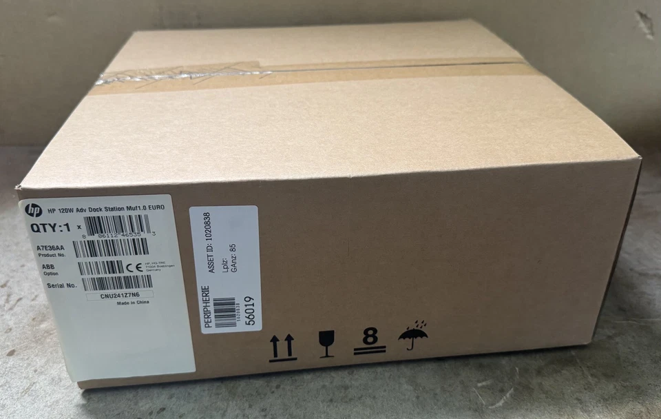 HP A7E36AA 120W Advanced Docking Station inkl. Netzteil NEU OVP - Bild 3 von 3