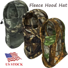 Winter Fleece Balaclava Hood Hat Neck Warmer Full Face Mask Ski Beanie Cap