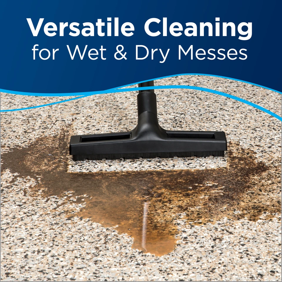 Bissell Garage Pro Wet Dry Exstended Hose Canister Vacuum Cleaner | 18P03 NEW! - Image 3 of 4