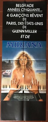 Plakat MIRIANA Bal Na Vodi JOVAN ACIN Gala Videnovic 60x160cm