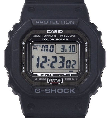 CASIO GW-5000U-1JF G-SHOCK 20 ATM Waterproof Solar SHIP FREE Used - Picture 2 of 12