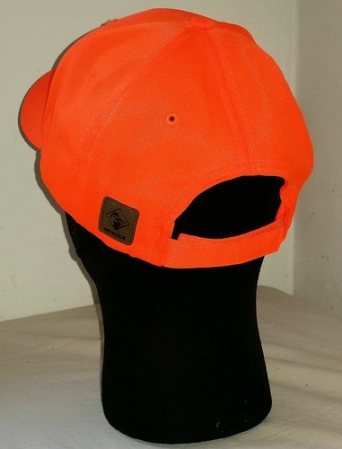 Dri Duck Wildlife Series Deer baseball Hat Cap Blaze Orange Napa Filtration - Picture 4 of 8