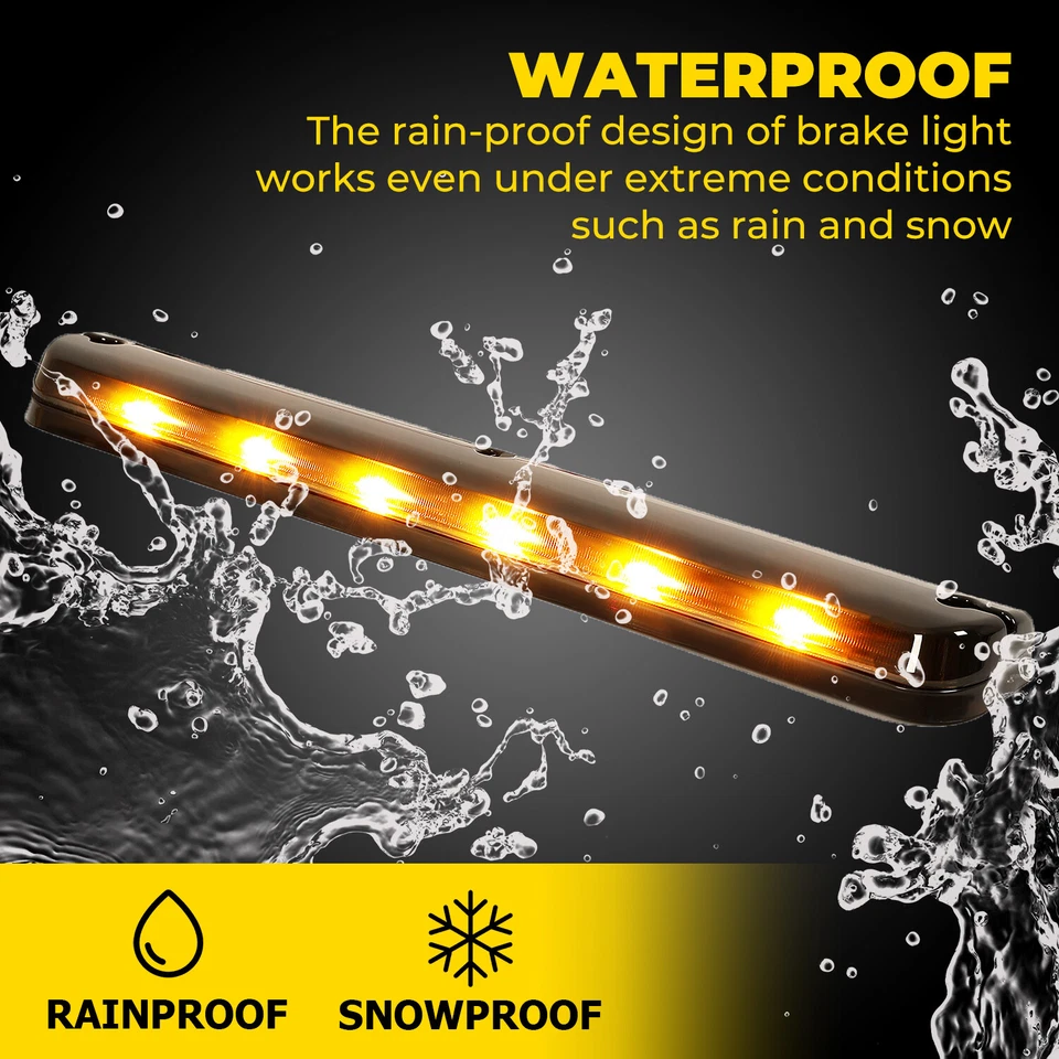 Center LED Roof Marker Cab Light For Chevrolet Silverado 2500HD 3500HD 2007-2021 - Imagem 4 de 4