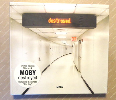 MOBY - DESTROYED - LIMITED EDITION - CD / BOOK 2011 NEU & VERSIEGELT
