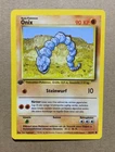 1st Edition GERMAN Onix 56/102 Base Set - Common Pokemon Card - NM