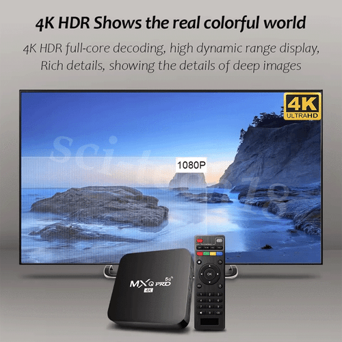 4K HD Smart TV Box Receiver TV Set Top Box 2.4/5G Youtube Media Player 2+16GB - Picture 4 of 14
