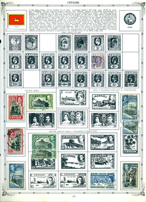 Beautiful Nice CEYLON Stamp/Stamps Collection - 25 Stamps | eBay