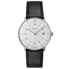 Image of Junghans Max Bill Automatic 38mm Silver-Plated Watch 27470002 – Unisex