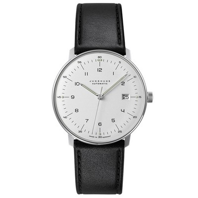 Junghans Max Bill Automatic 38mm Silver-Plated Watch 27470002   Unisex