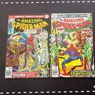 Marvel Comics The Amazing Spider-Man #165-166 1977 Stegron Lizard Comic Book Lot