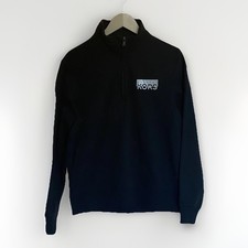  118 Michael Kors Sweatshirt 1/4 Zip Black Pullover LOGO. Men  s Medium.NWT