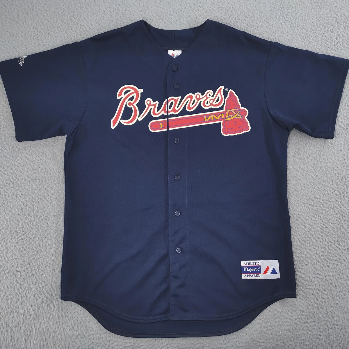 Majestic Chipper Jones MLB Jerseys for sale | eBay