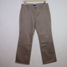 NEW YORK COMPANY Beige Bootcut Pants Size Petite 12P