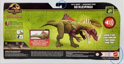 Jurassic World Chaos Theory BECKLESPINAX Dinosaur Action Figure | eBay