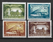 Portugal - 1956 train motives - prestine MNH condition