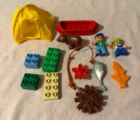 LEGO Duplo Fishing Trip #5654 Complete Retired Set