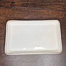 Hotel Mayfair Tray O.P. Co. Syracuse China 10.5" Rectangular Plate Vintage USA