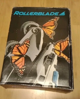 VTG Rollerblades Spiritblade Abt Mens Size 10 Made Italy Inline Skates Charcoal 