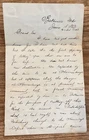 1863 CIVIL WAR LETTER COL. WILLIAM H. KIPP 7TH MILITIA NY NATL GUARD GENERAL LEE