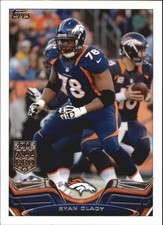 2013 Topps Mini #187 Ryan Clady - FB