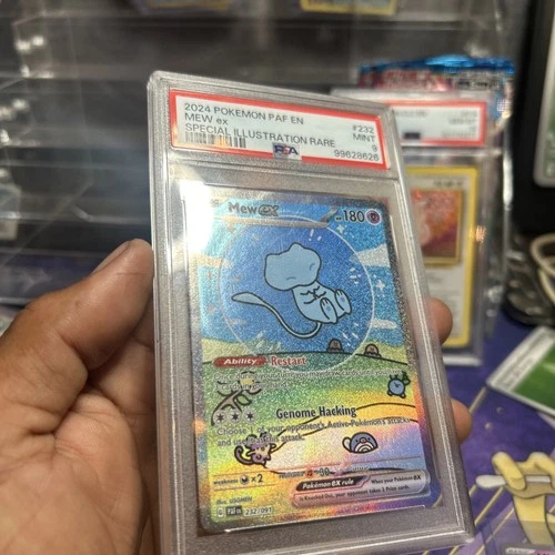 Pokemon  Fates Bubble Mew EX 232/091 PSA 9 Mint Special