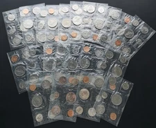 *** CANADA  LOT  OF  20  PROOF  LIKE  SETS  1968  TO  1987  ***