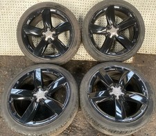 AUDI A1 8X S LINE 17" ALLOY WHEELS SET WITH TYRES - 8X0601025BA