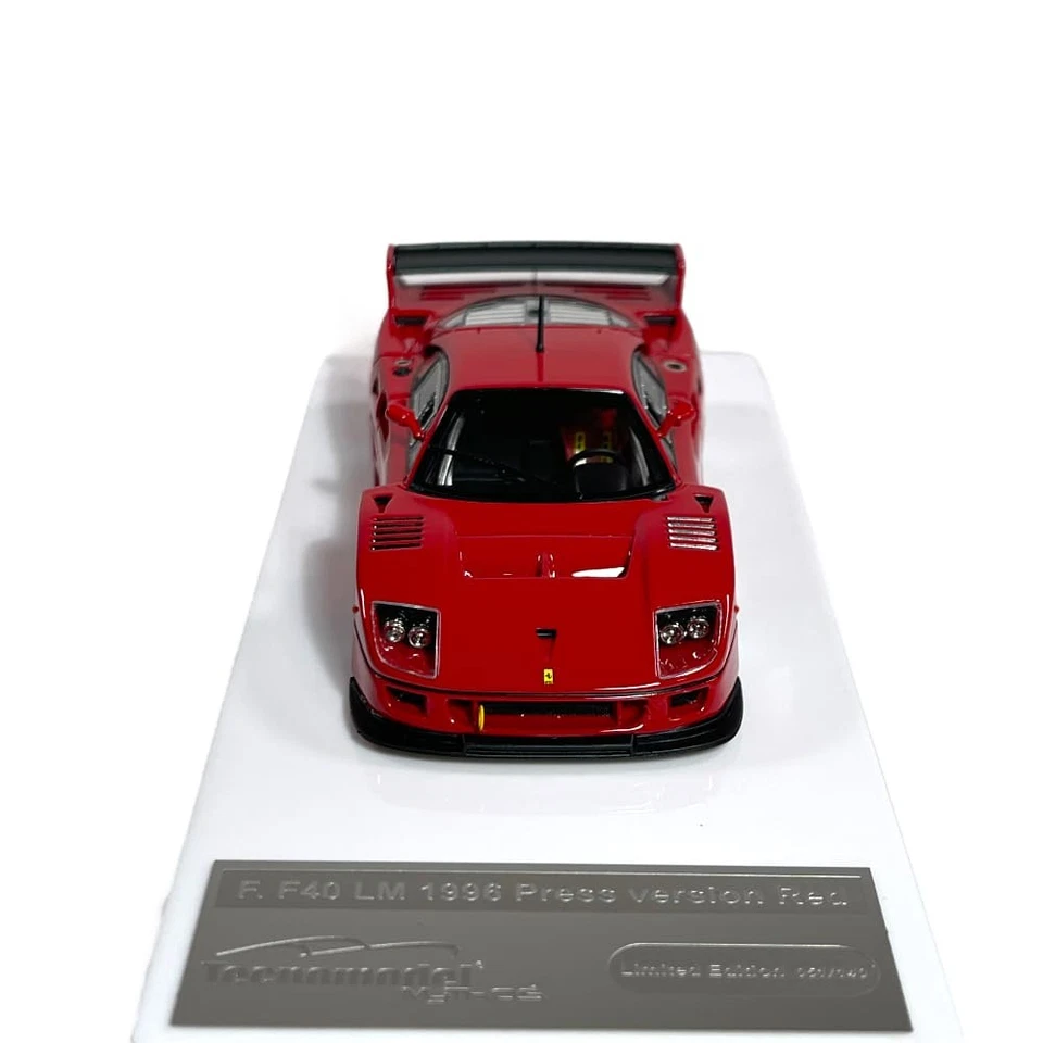 Modellino Auto Tecnomodel 1/43 Ferrari F40 LM Press Version 1996 Red - Immagine 2 di 4