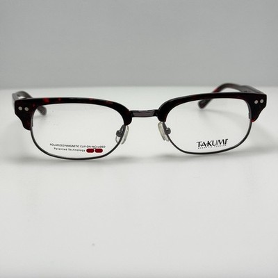 Купить takumi eye glasses frames w magnetic clip on frame  display picture 1