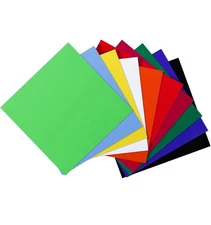 10-Pack Colored Acrylic Sheet 12x12" 1/8" Thick Cast Plexiglass for Laser Cuttin