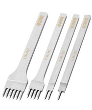 Leather Stitching Punch, 3mm, 1/2/4/6 Prong Set