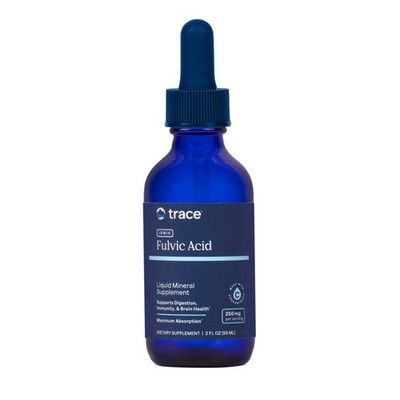 Trace Minerals Ionic Fulvic Acid 250mg - Essential Mineral Supplement to Supp...