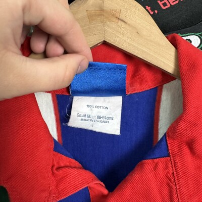 Maillot De La Finale De La Coupe Du Monde De Rugby 1992 : Grande-Bretagne Vs Australie - Taille S - Marque Umbro - Occasion En Bon état