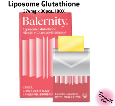liposomal glutathione film Balernity 【Naver's Ranking #1】 Liposome Glutathione 30 Pack/Box