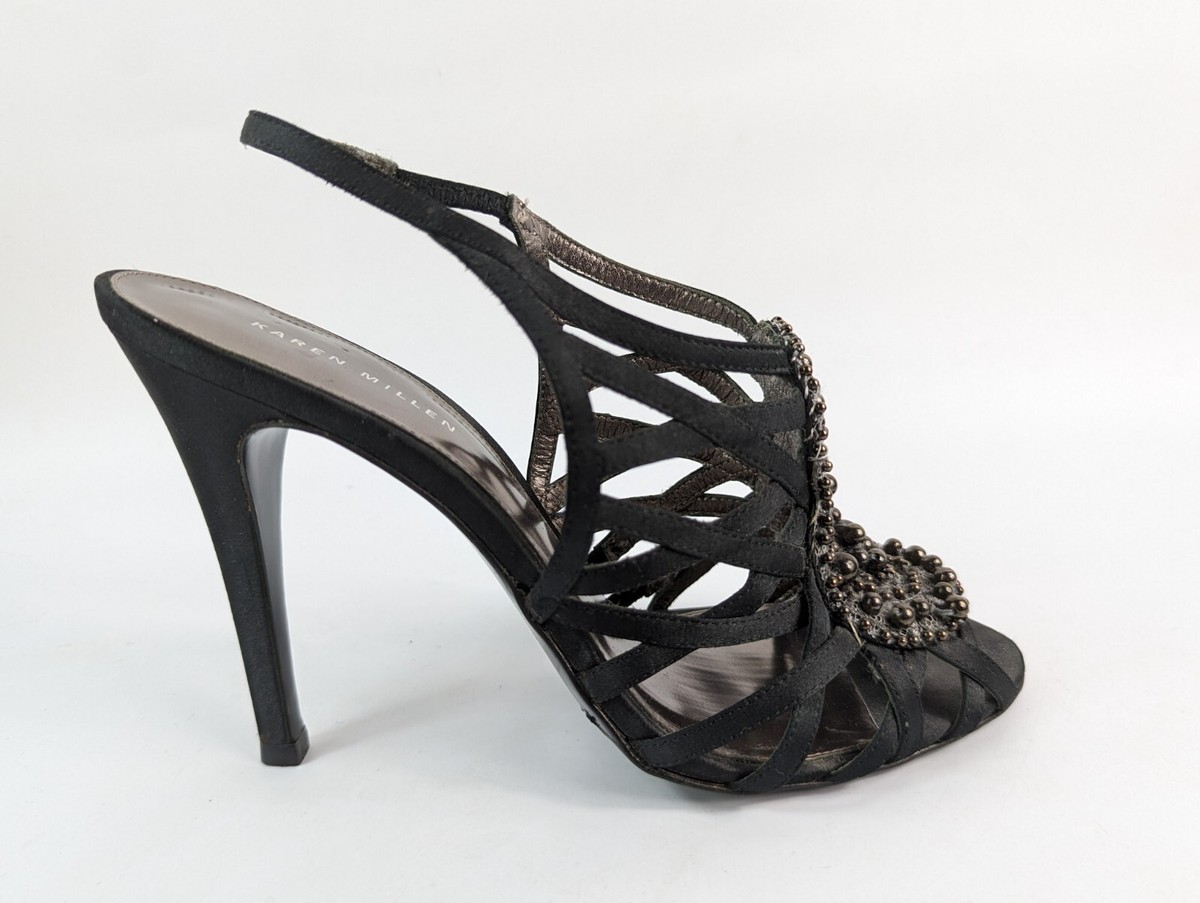 Bridal Shoes Karen Millen Shoes Ireland Karen Millen Black Fabric