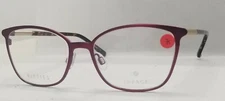INFACE NIFTIES DANISH OPTICS IF8446-4321 PURPLE METAL EYEGLASSES FRAME 48-15-130