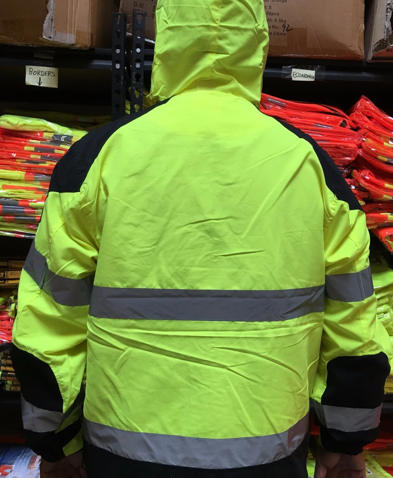 CLASS 3 High Visibility Safety Windbreaker , ANSI/ ISEA 107-2015 image 2