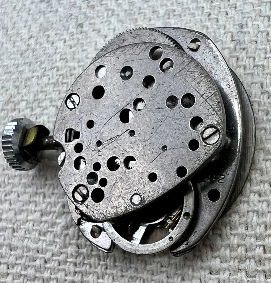 VINTAGE TIMEX #282 WATCH MOVEMENT Dial Hands for Watchmaker Parts #Z39 - Image 3 of 4