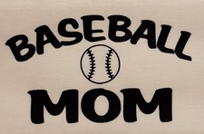 BASEBALL MOM MESH TRUCKER CAP SNAP BACK PICK COLOR SAYING