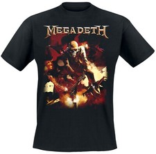 MEGADETH cd lgo SMASH GUITAR Vic Official SHIRT XL new