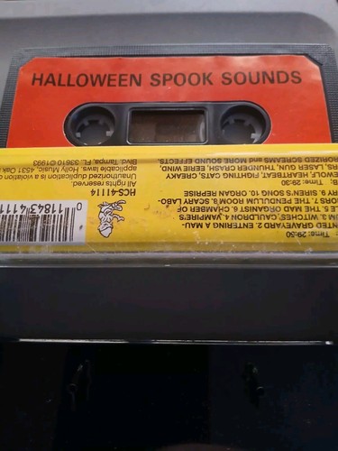 Spooky Tales &Scary Sounds•Cassette HCS 41114☆35 Individual Sound Effects•29 Min - Picture 4 of 5