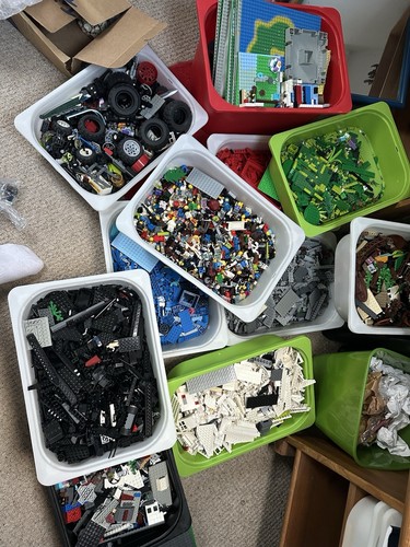 HUGE LEGO Bundle Incl 2 Star Wars Figures - Pieces Of All Colours And Random Fig - Picture 4 of 7