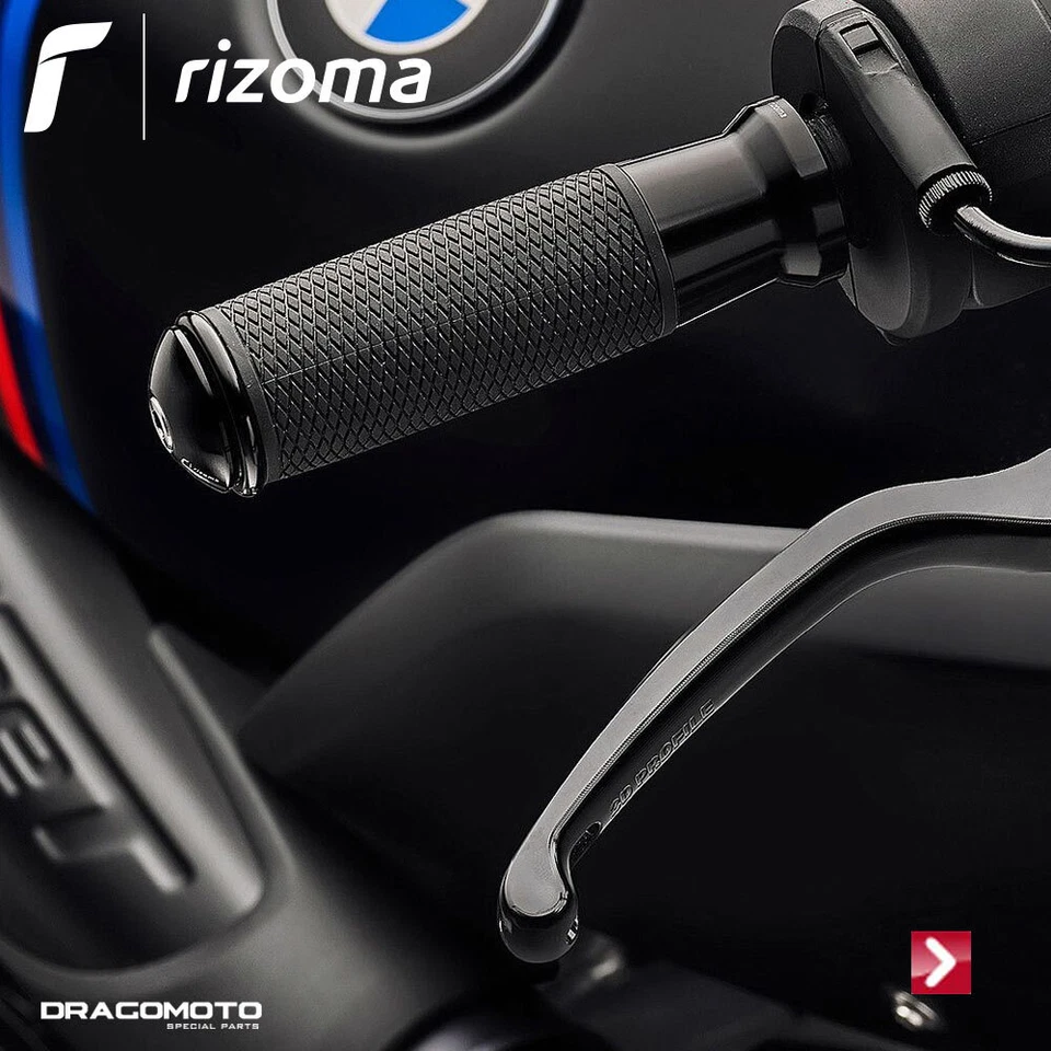 DUCATI Scrambler 800 Classic 2015-2016 Grips Urlo RIZOMA GR222B Black — 第 3/4 张图片