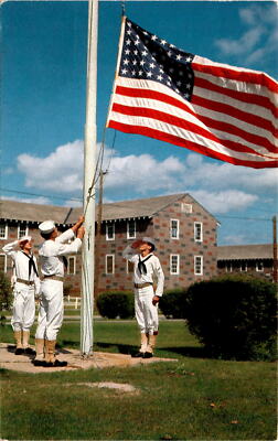 Recruit Training Command Great Lakes Illinois Fathers Day Star Flog Dr postcard