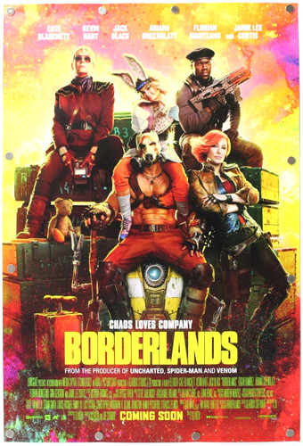 Borderlands 2024 Double Sided Original Movie Poster 27" x 40"