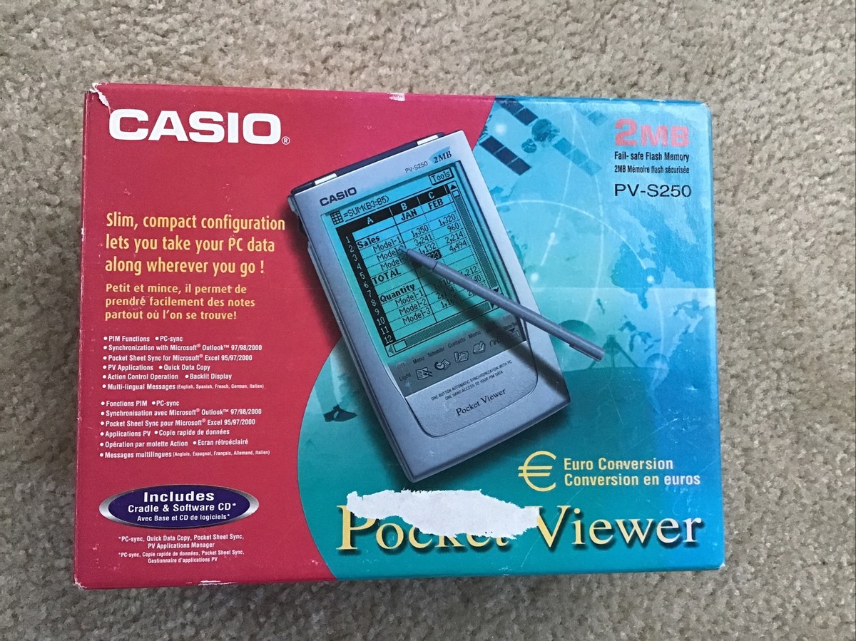 Casio PV-S250 Pocket Viewer - Brand New! | eBay